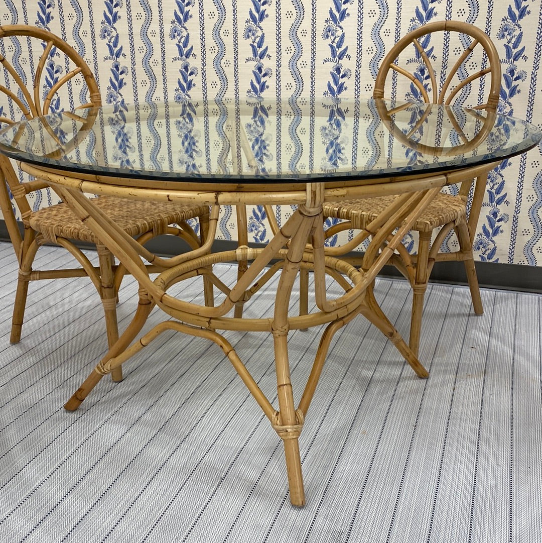 Acacia Home & Garden Bamboo Dining Set
