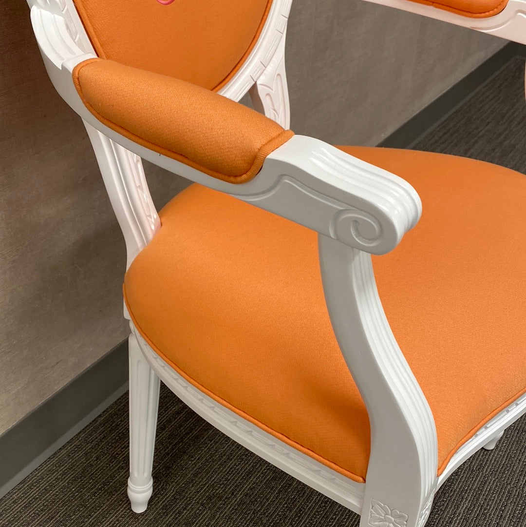 J Wilkinson Customizable Monogrammed Armchairs, Pair