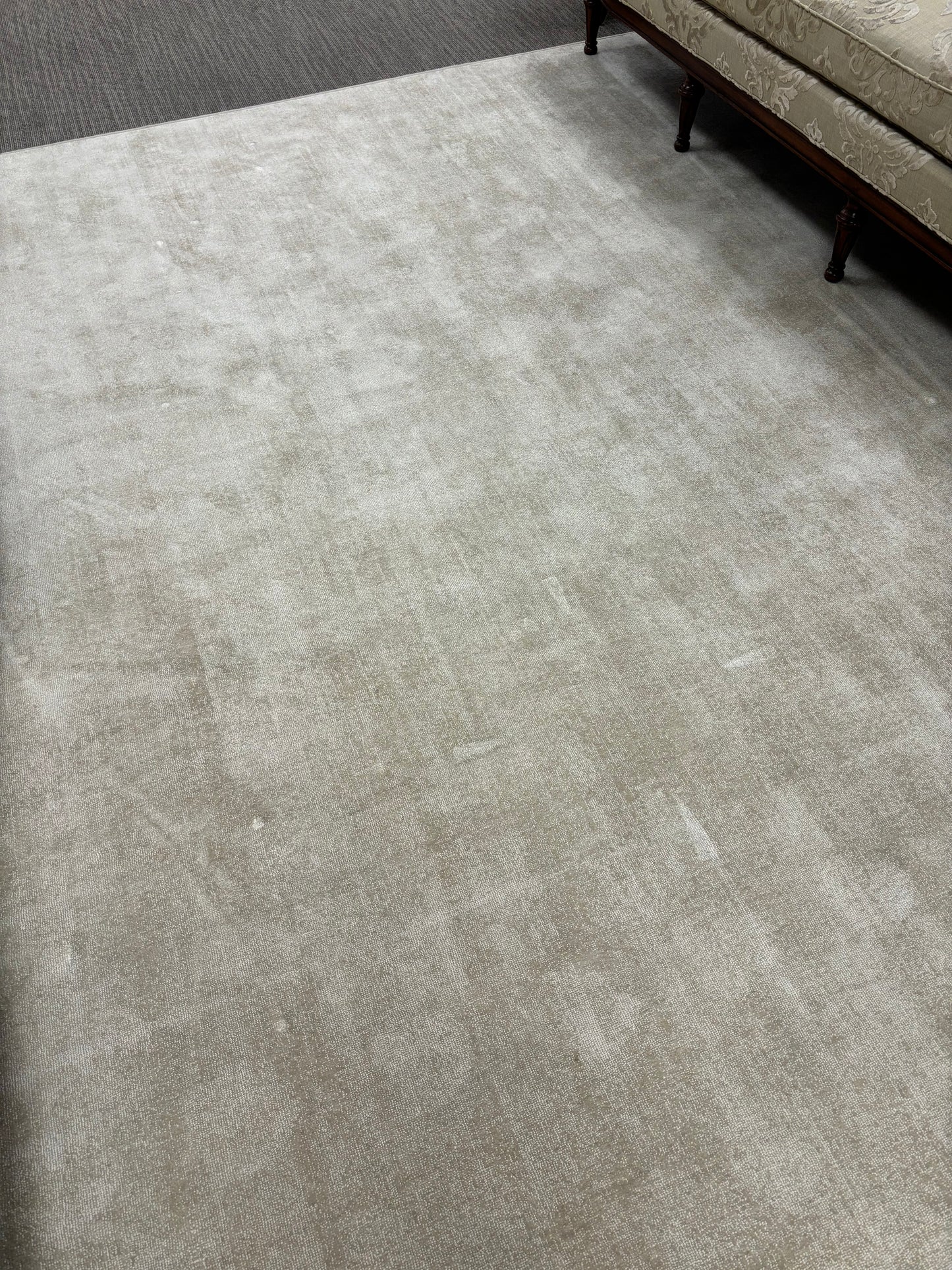 11.9x13.9 Stanton "Rosecore" Nexus Hype Vanilla Nylon Area Rug MSRP2089