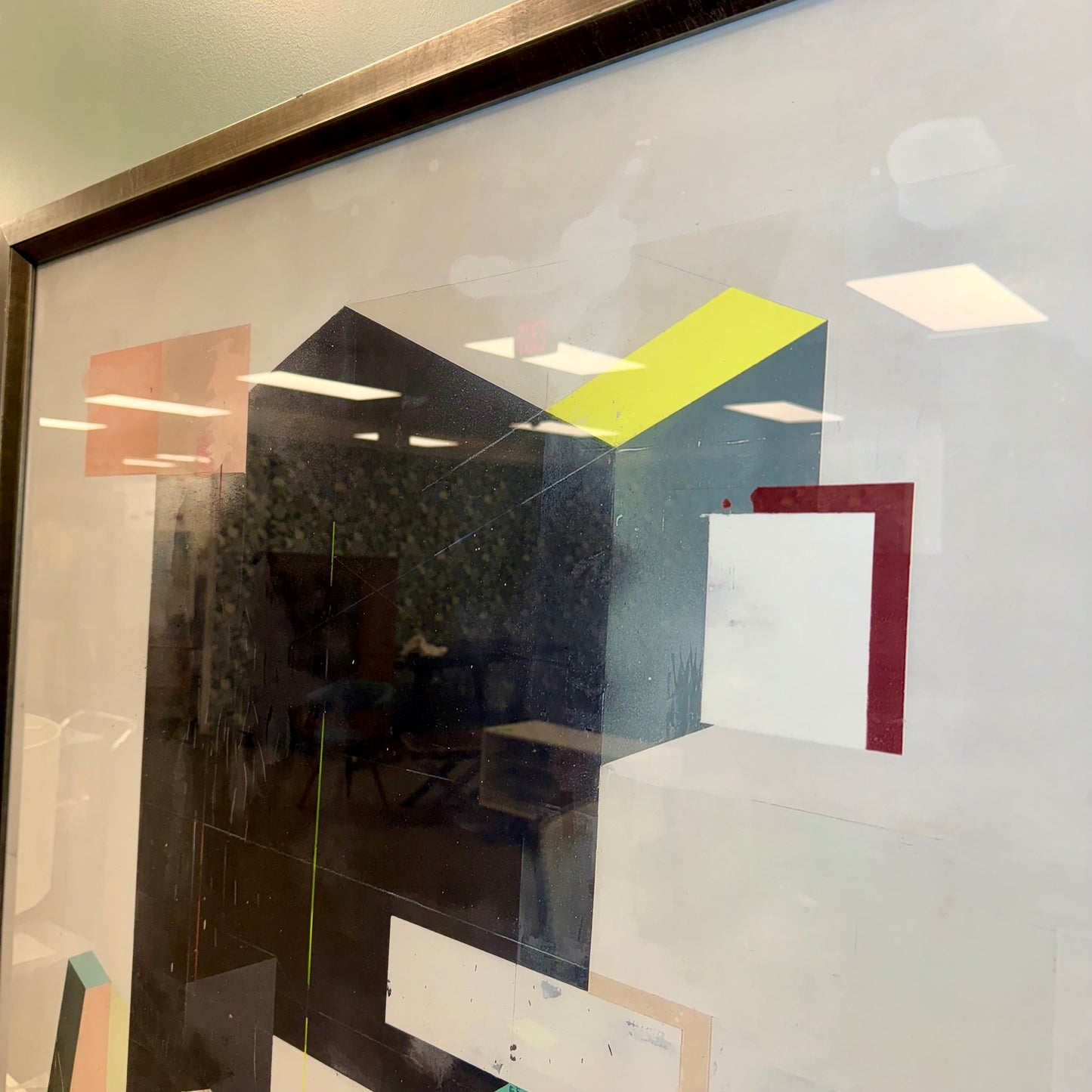 "Plan for Change I" Framed Print
