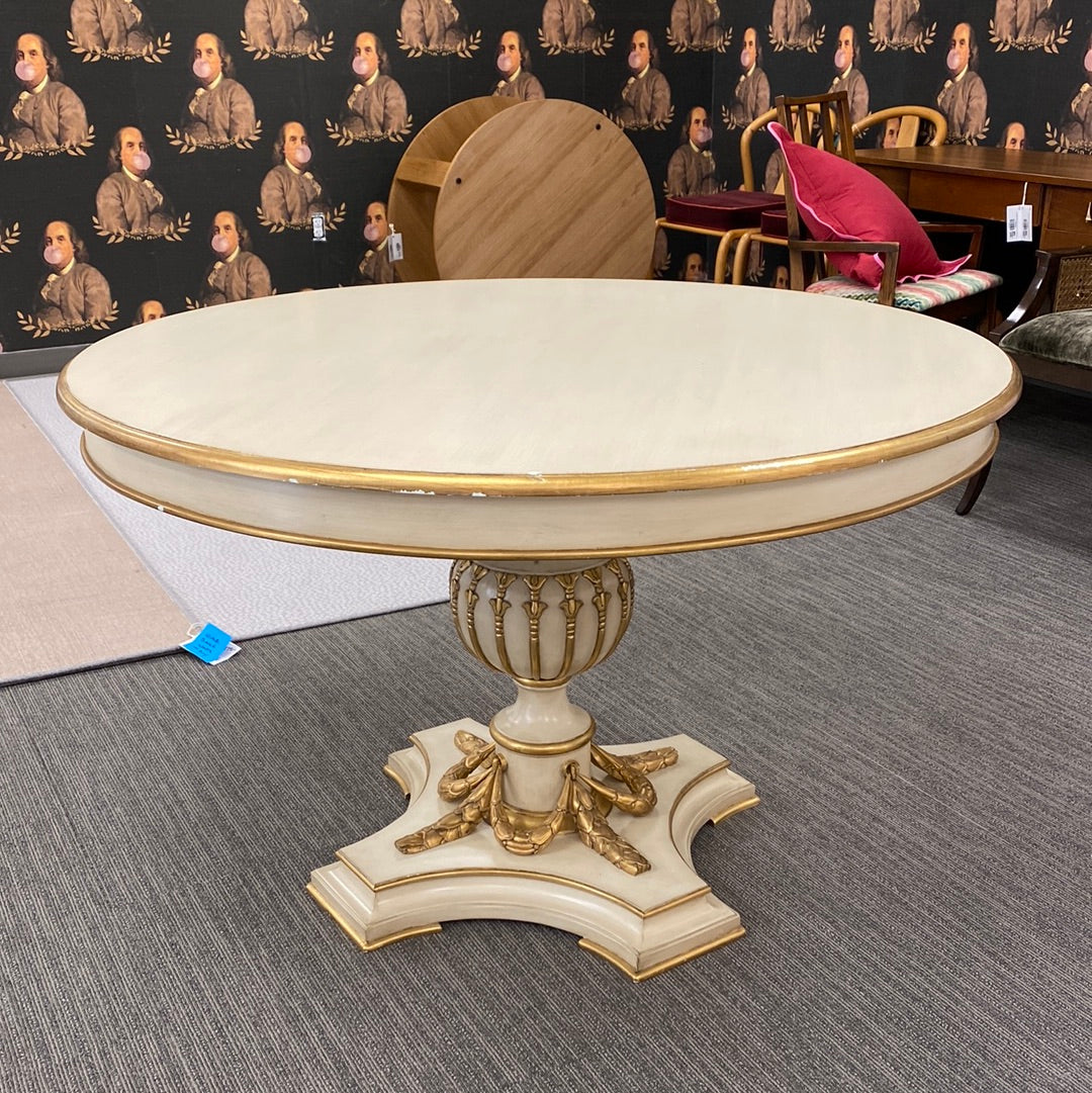 French Market Collection "Irene" Round Pedestal Table