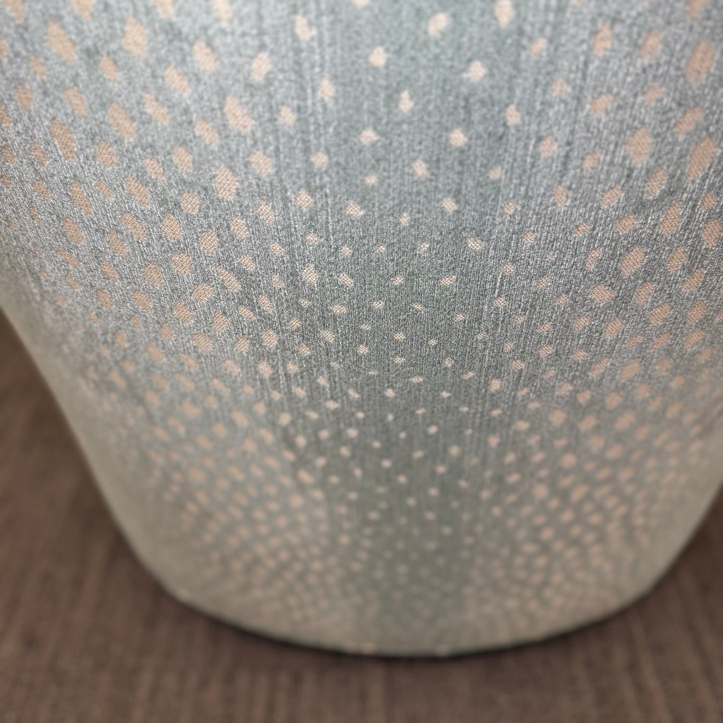 Upholstered Swivel Barrell Chair