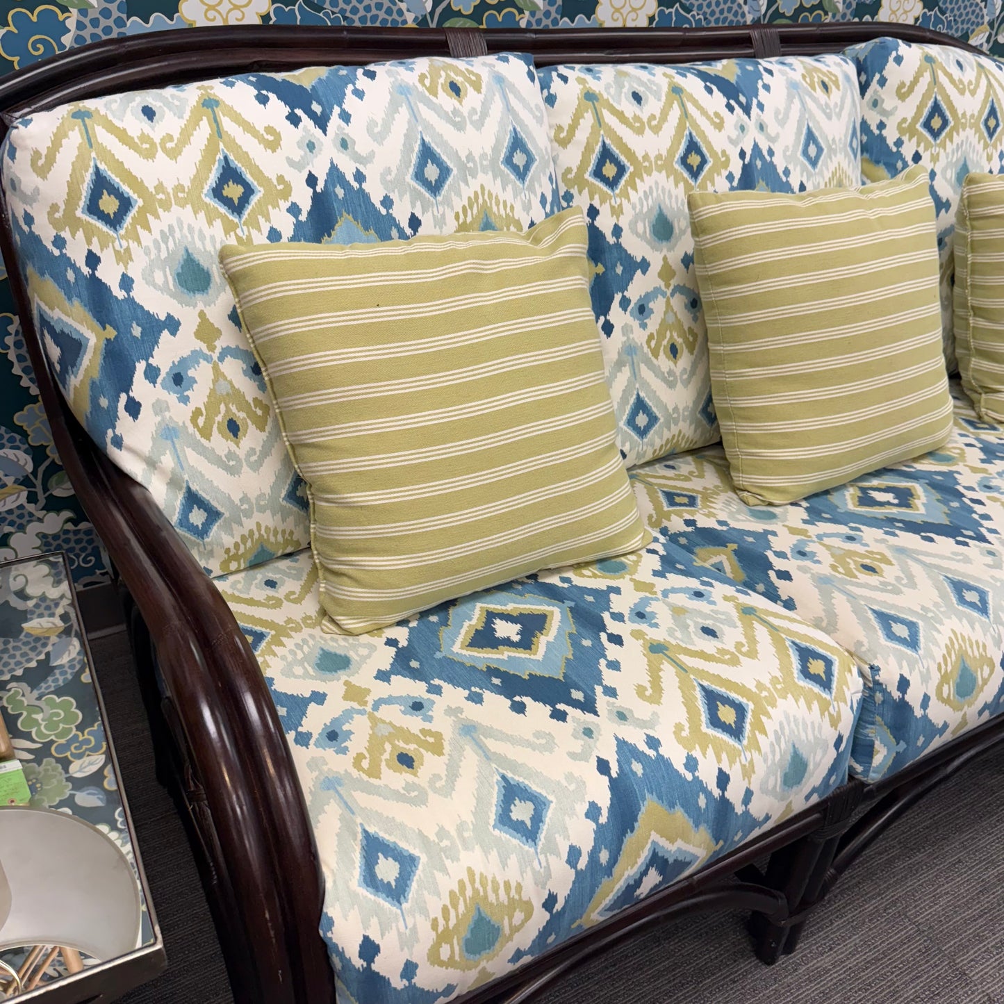 Braxton Culler Edgewater Rattan Sofa