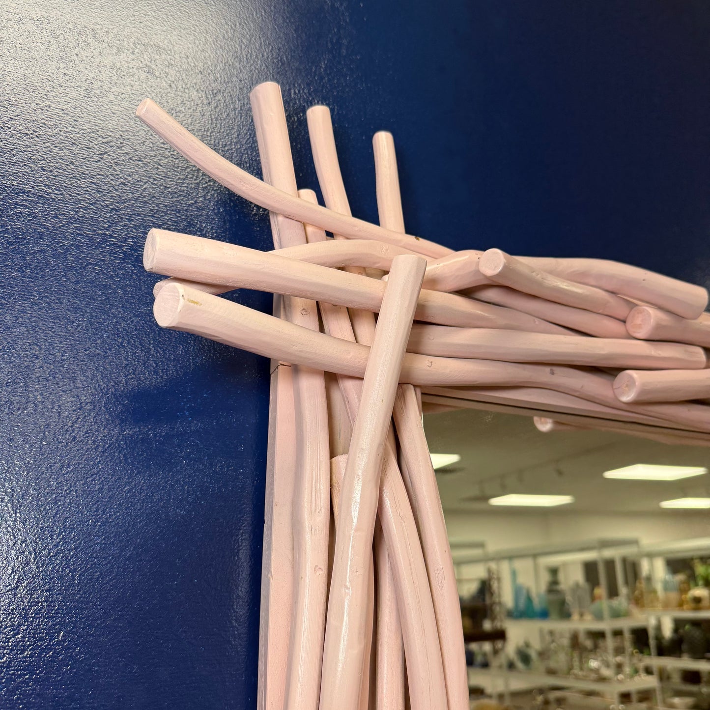 Blush Driftwood Mirror