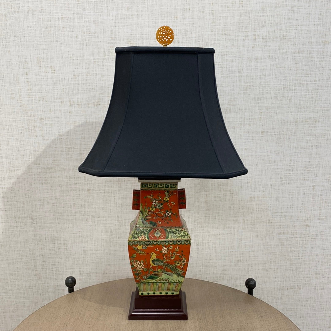Antique Chinoiserie Lamp