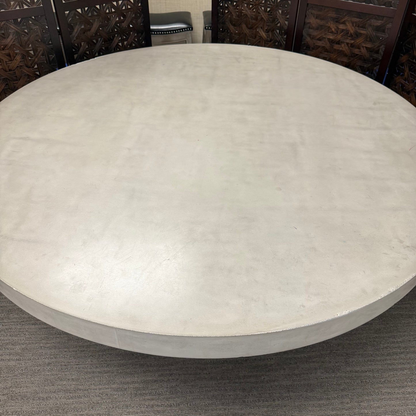 Java Teak + Concrete Dining Table