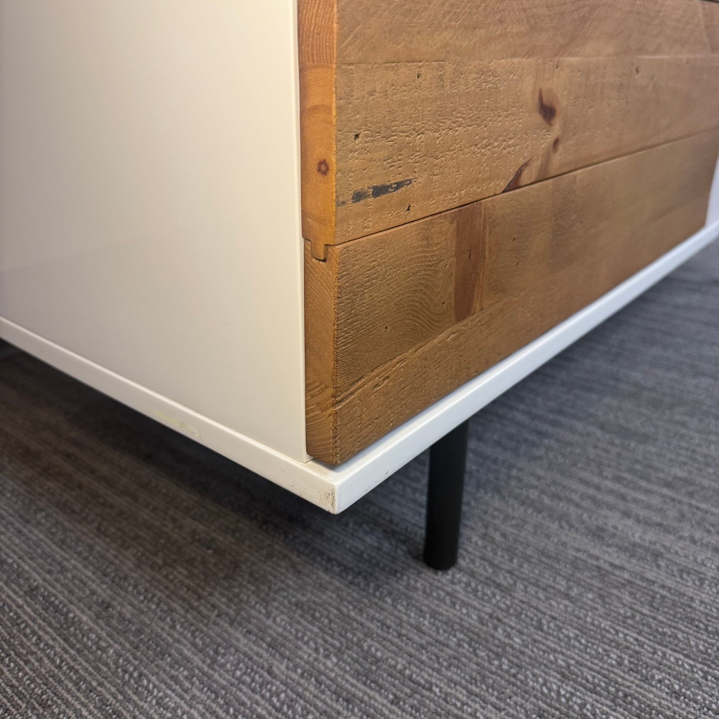 West Elm Wood + Lacquer Media Console