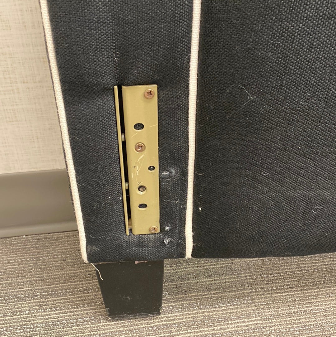 CR Laine Custom Black/White Twin Headboard