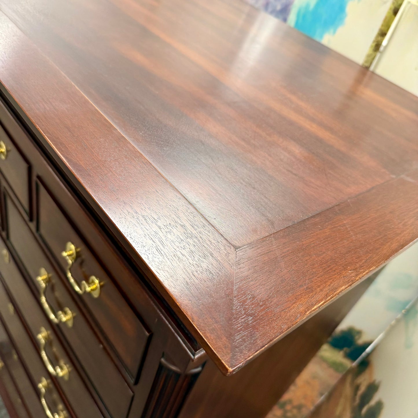 Henkle-Harris Mahogany Chest