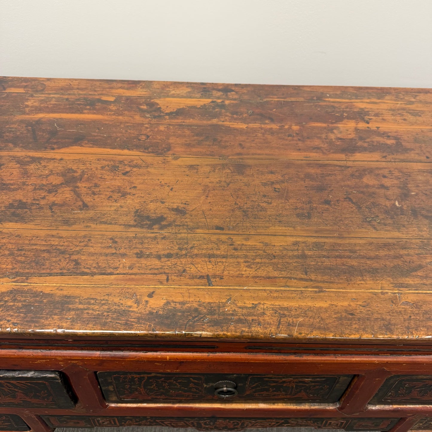 Vintage Wooden Console