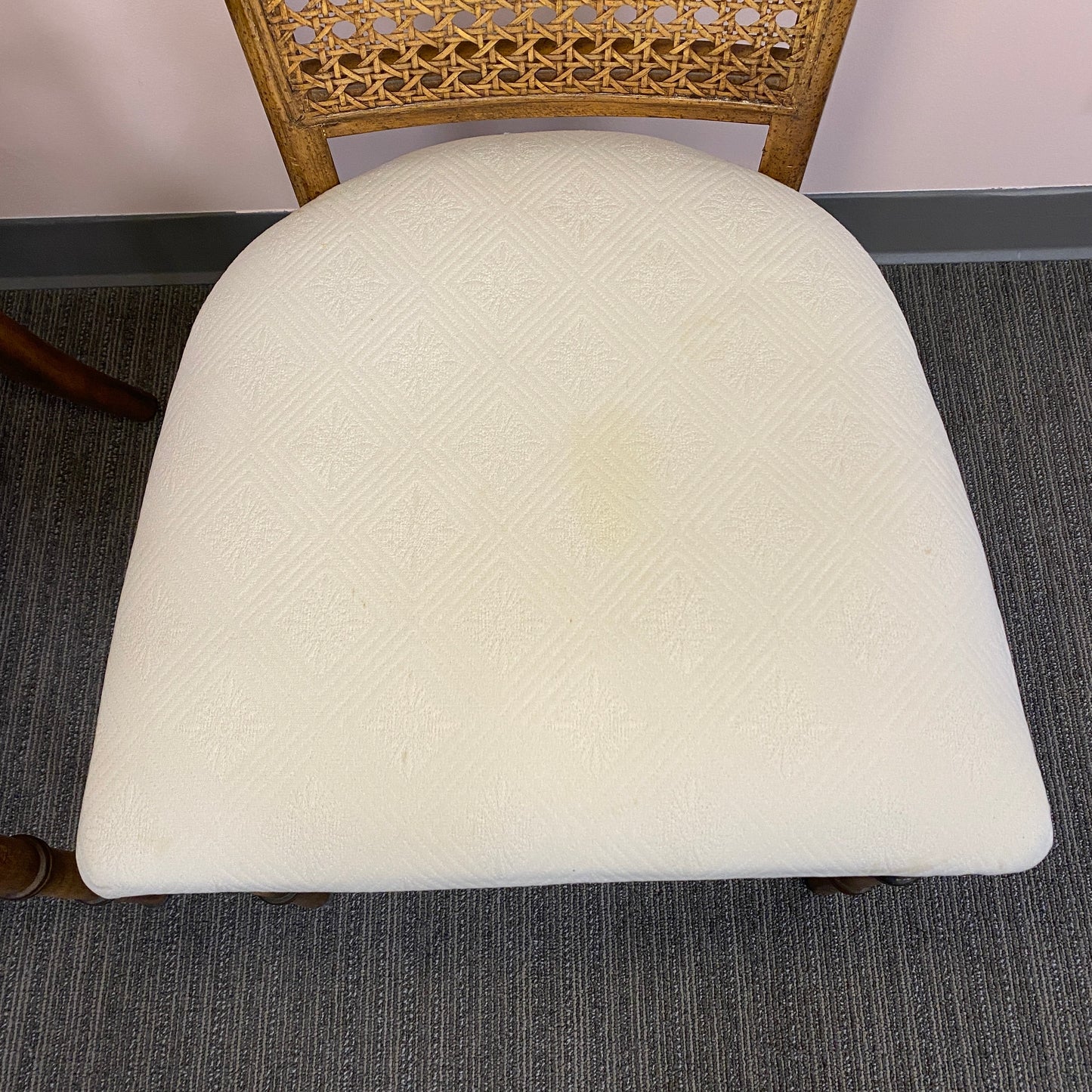 Set of 2 Cane Back Chairs
