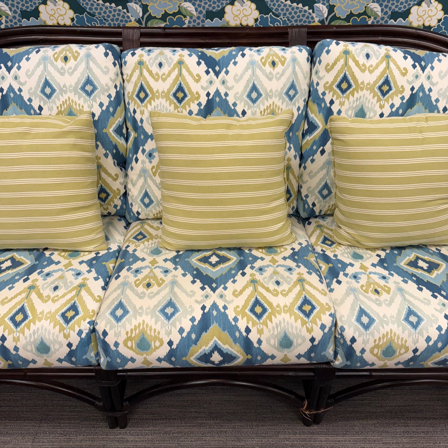 Braxton Culler Edgewater Rattan Sofa