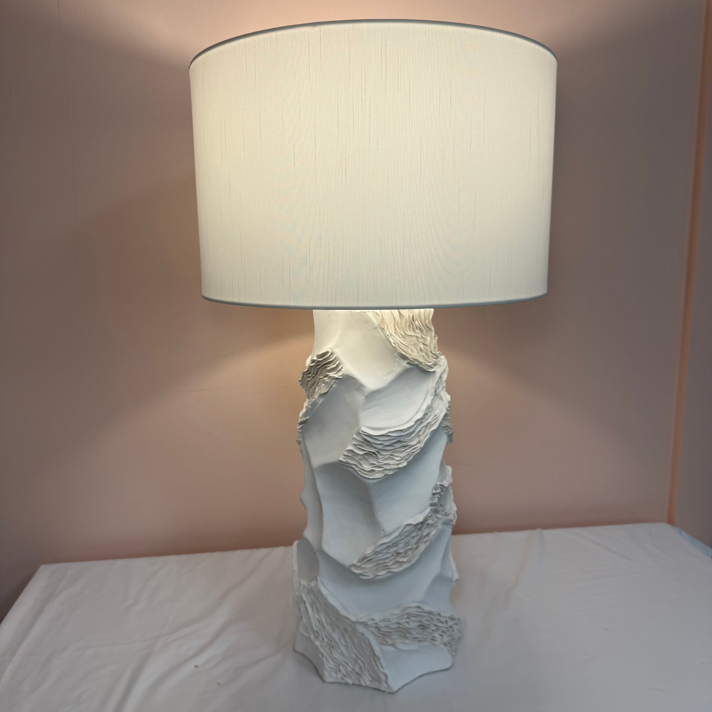 Chelsea House Ripple Ceramic Table Lamp