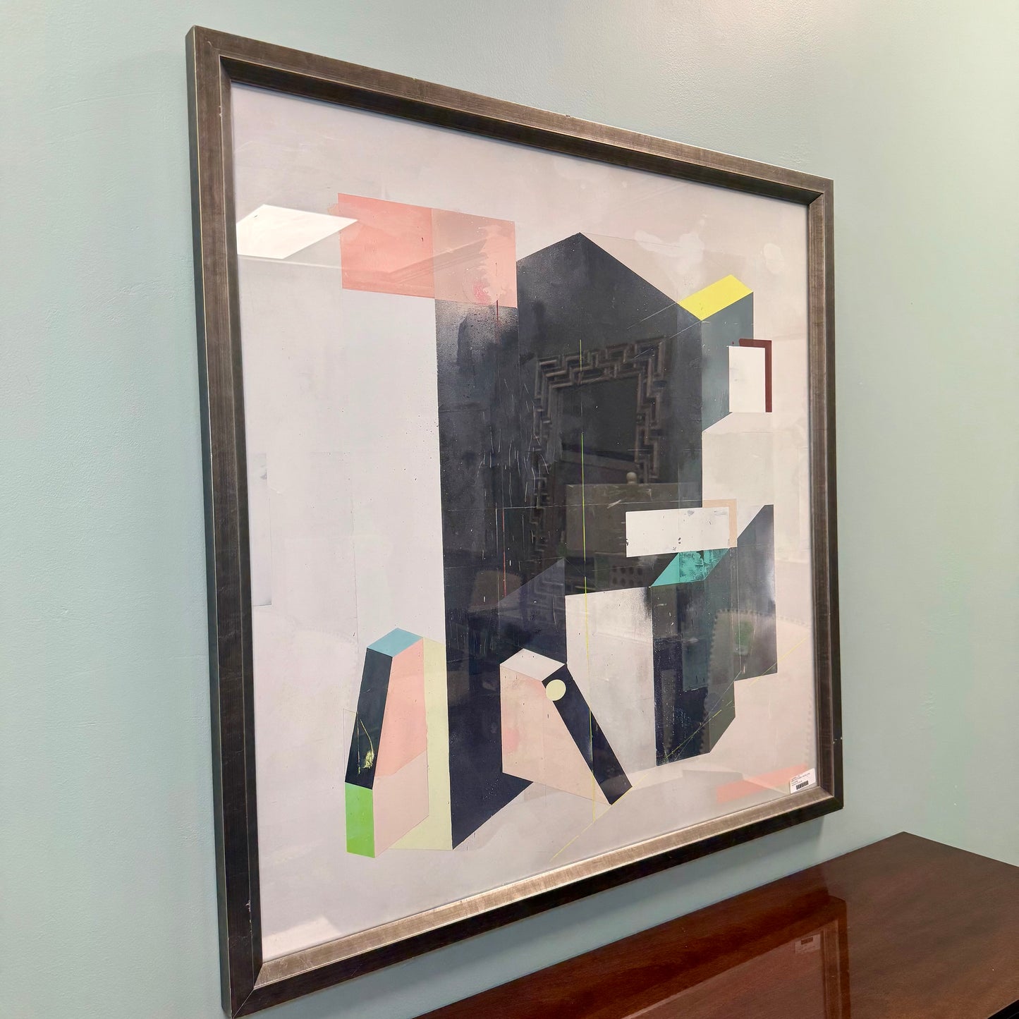 "Plan for Change I" Framed Print