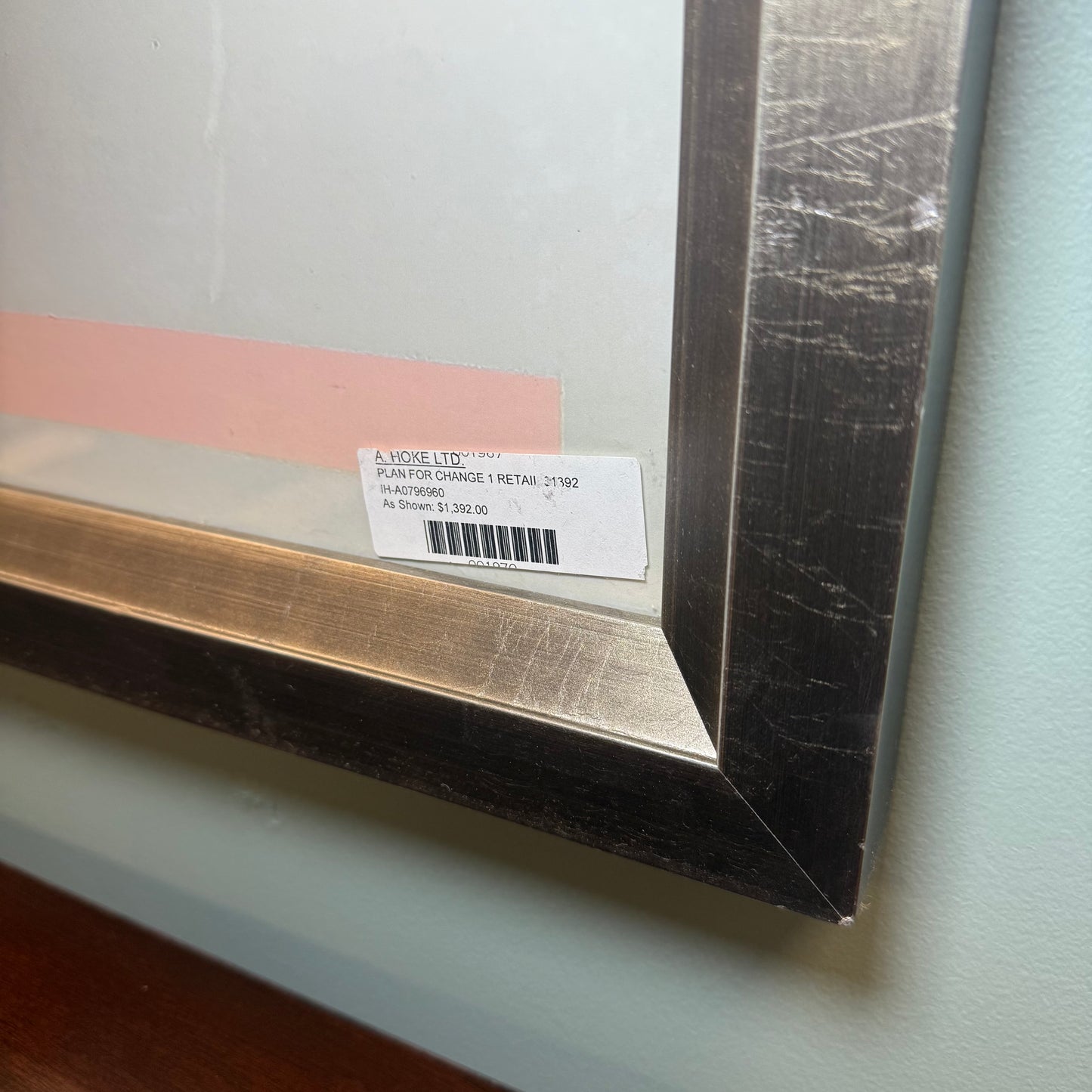 "Plan for Change I" Framed Print