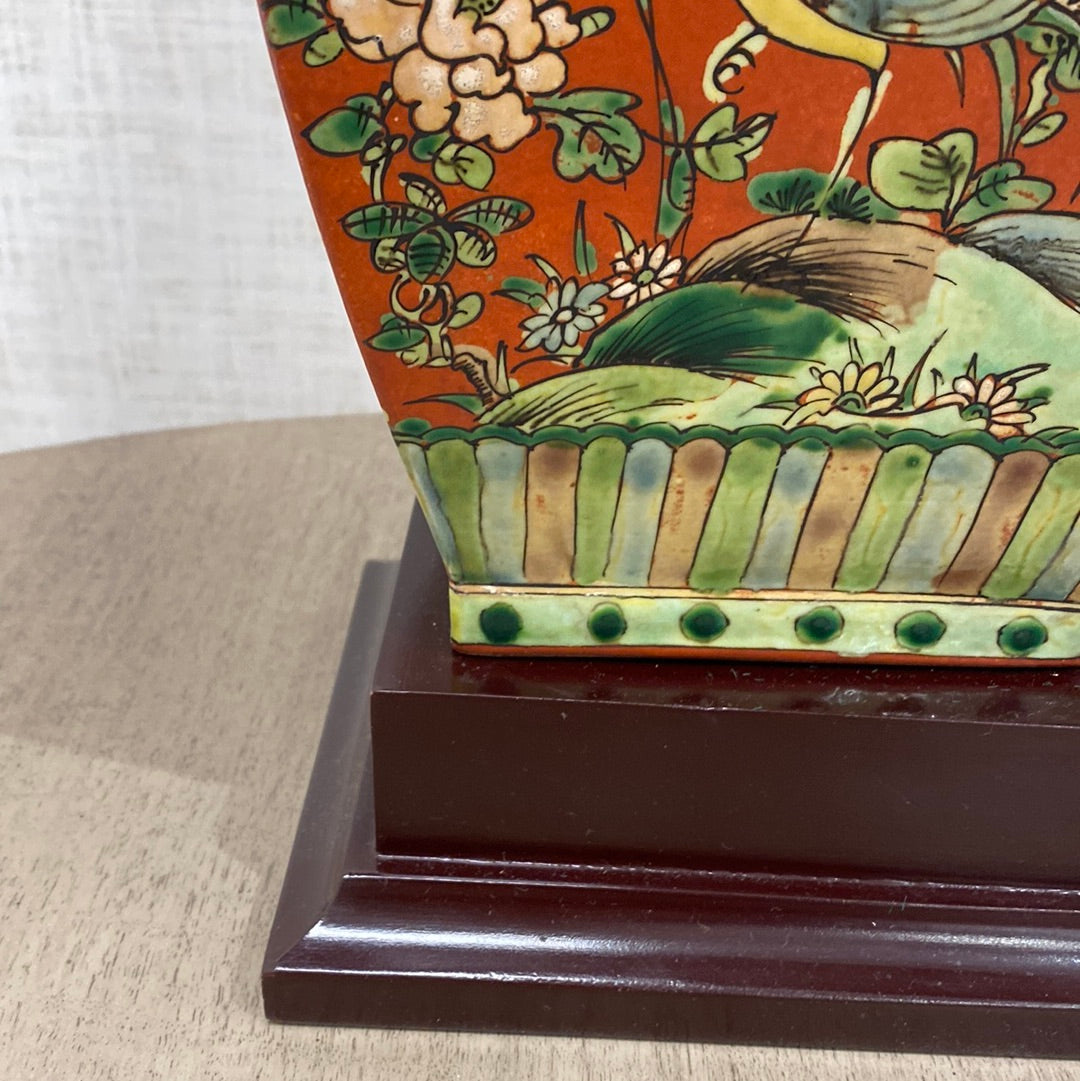 Antique Chinoiserie Lamp