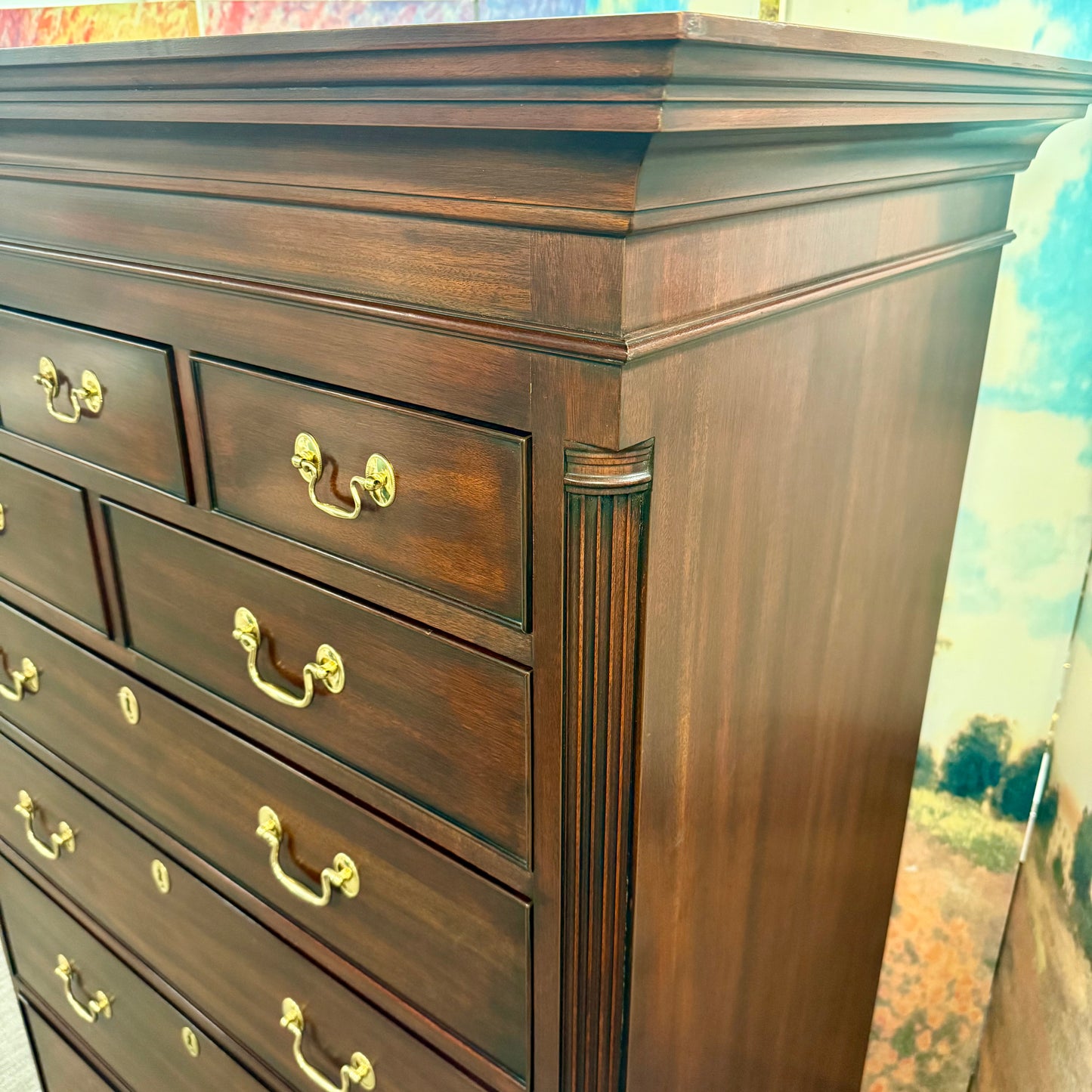 Henkle-Harris Mahogany Chest