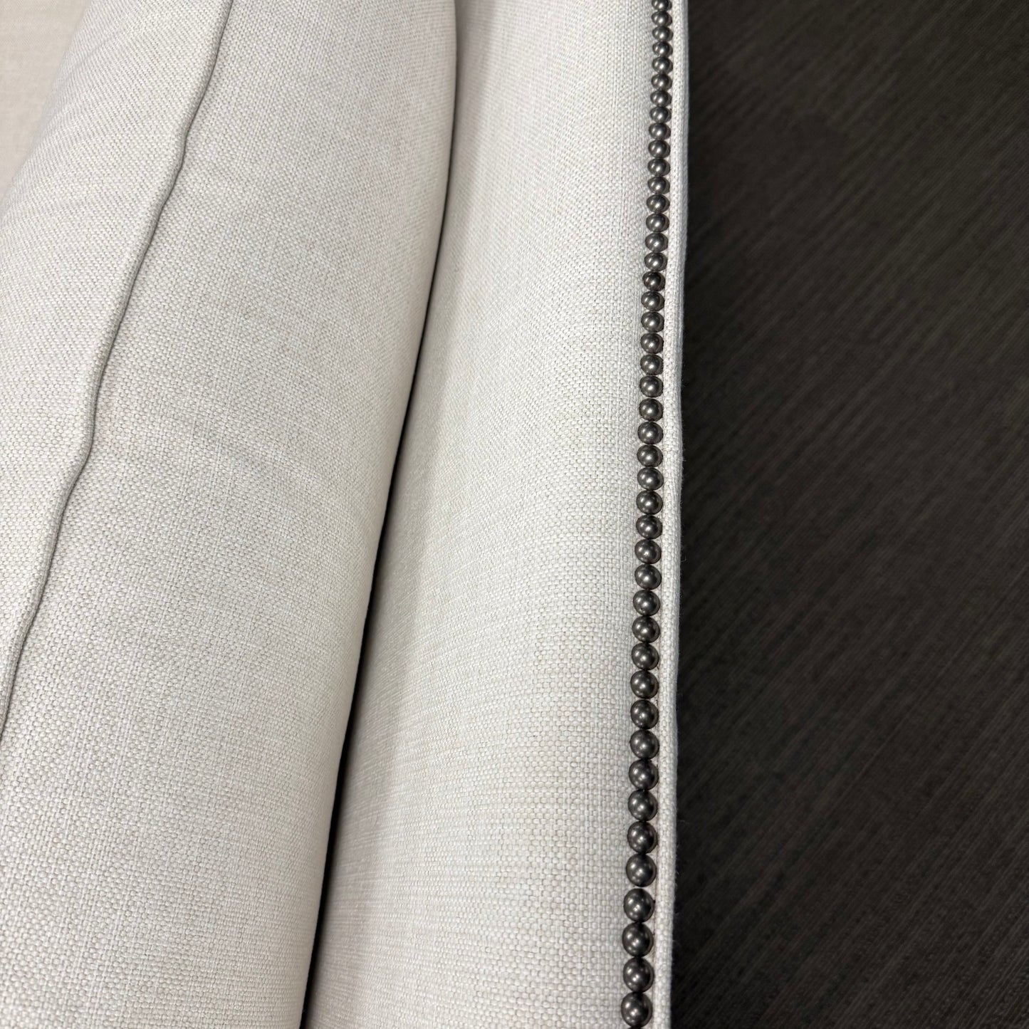 King Hickory Down Sofa with Nail Head Trim