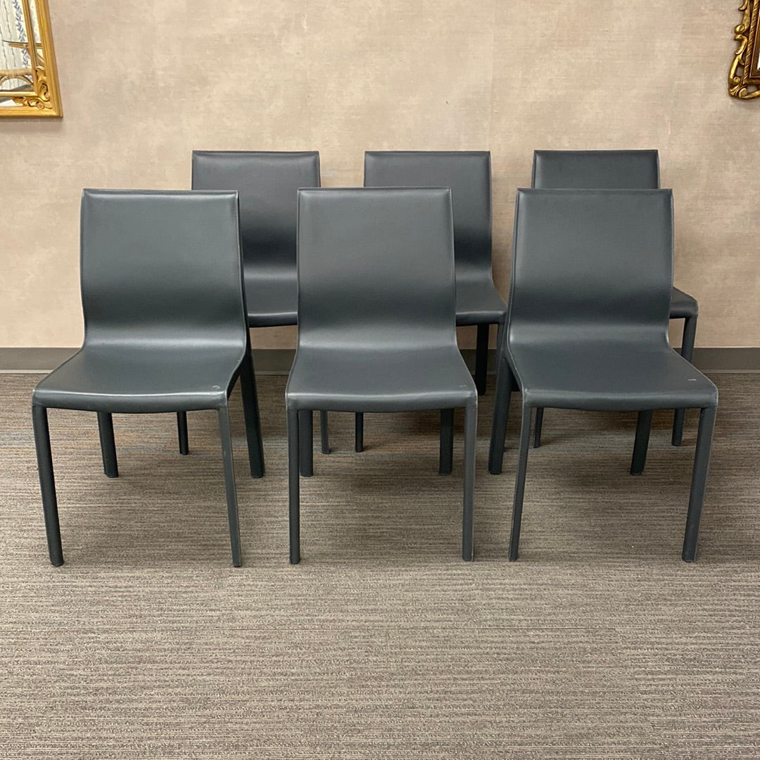 Colter Armless Dining Chair by Nuevo, Set of 6