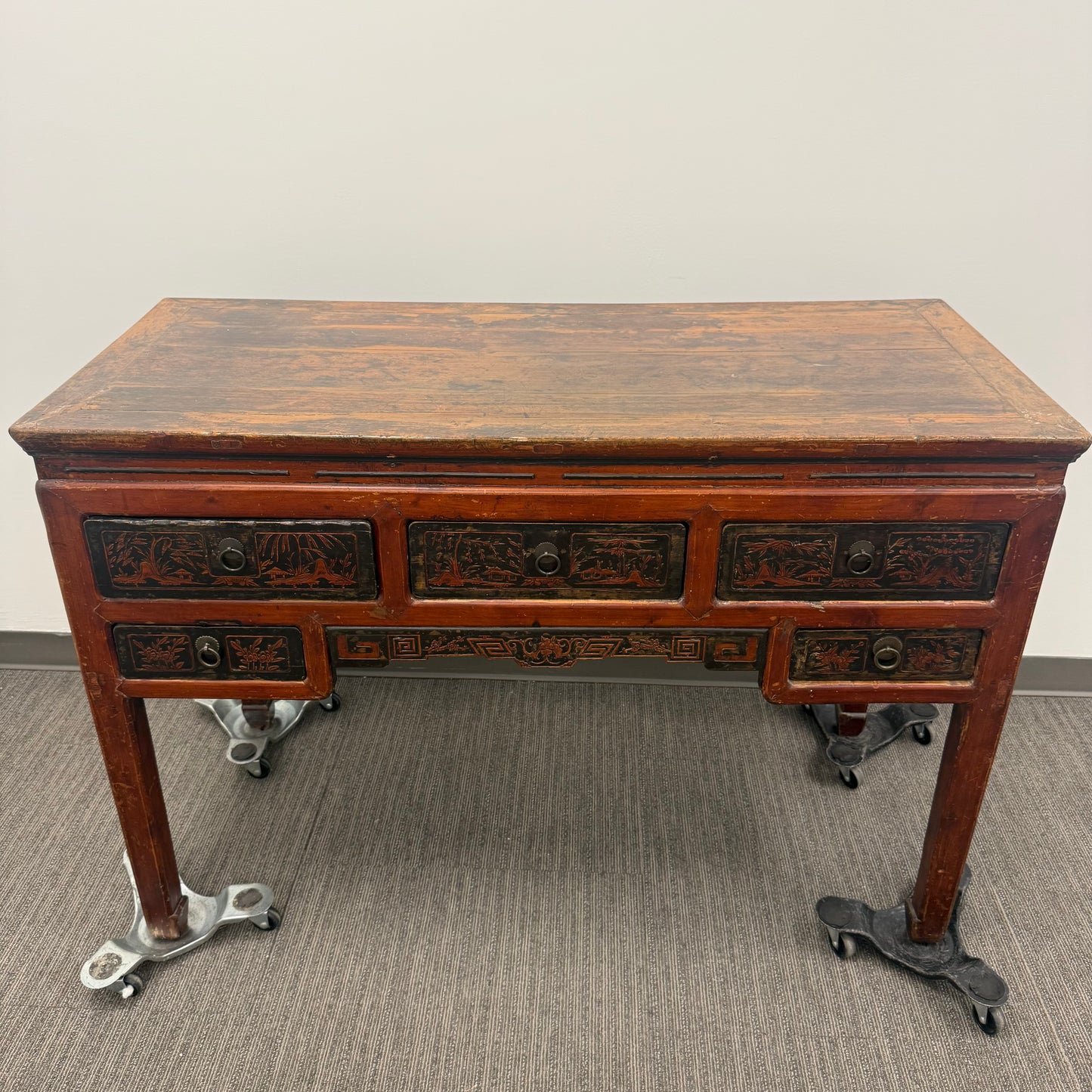 Vintage Wooden Console