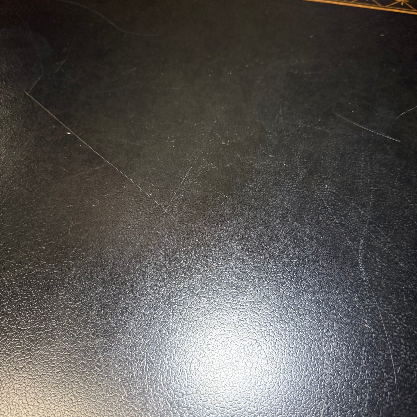 Louis XV Style Black + Gold Coffee Table