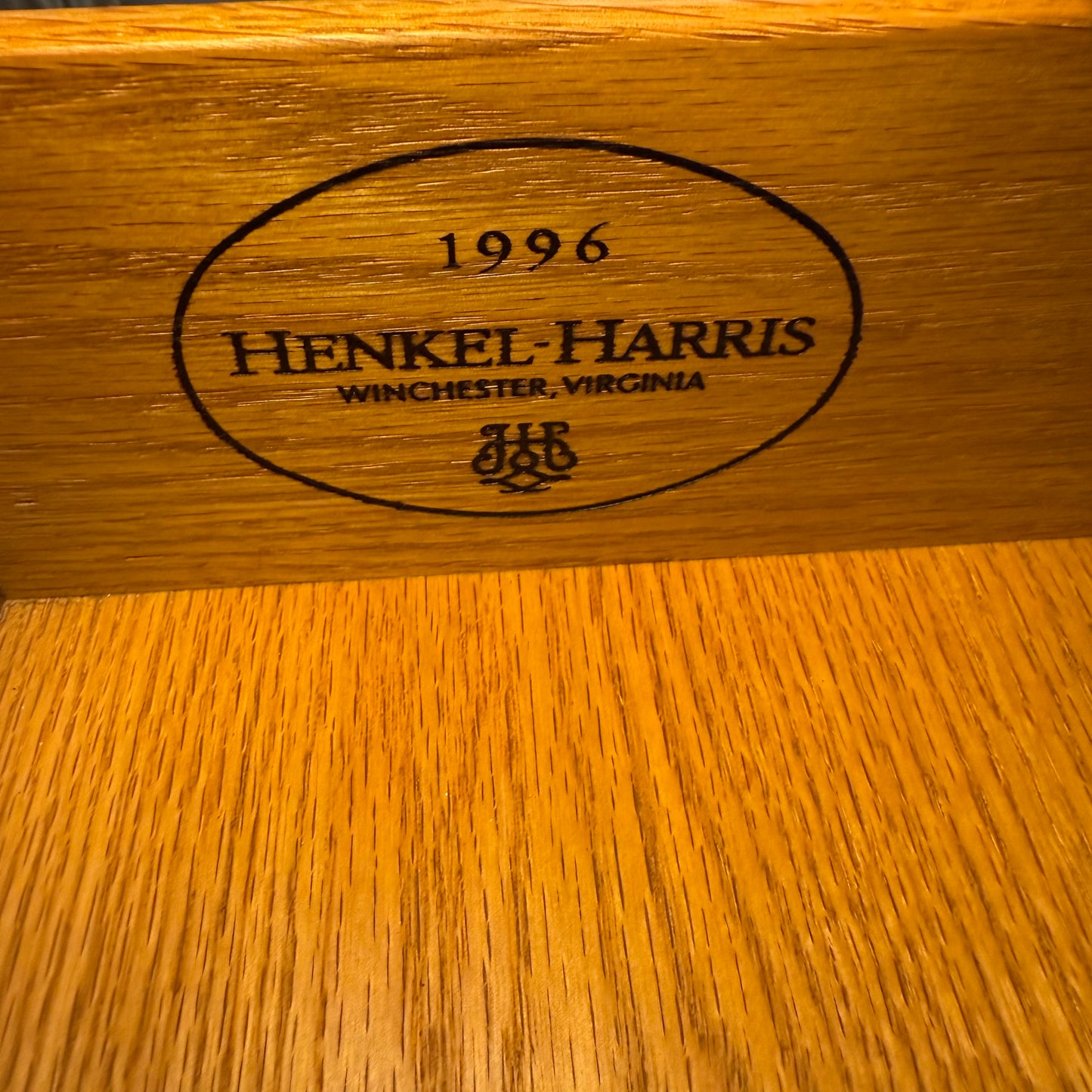 Henkle-Harris Mahogany Chest