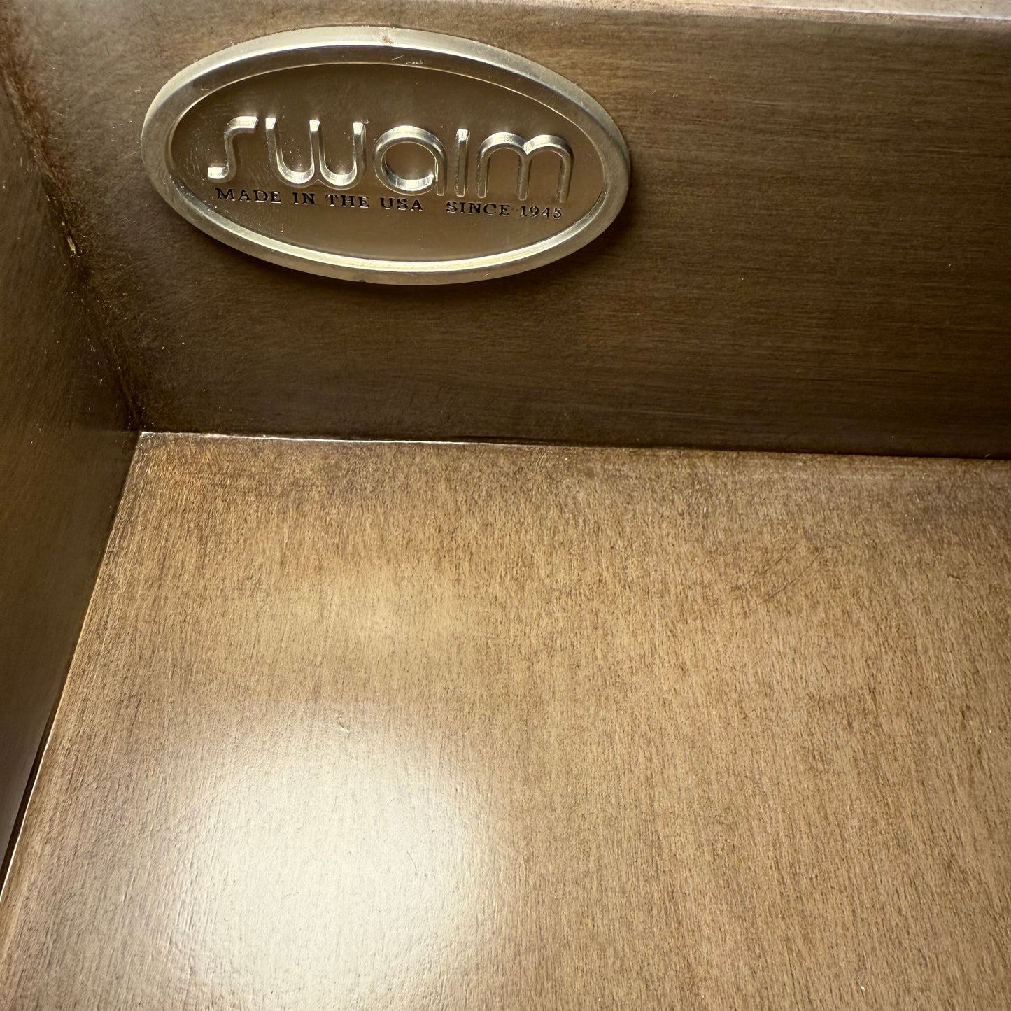 Swaim Furniture "Grant" Side Table