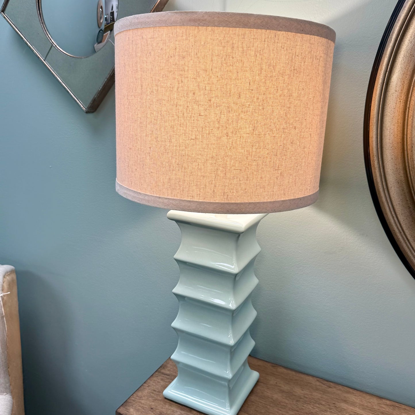 Chelsea House Ceramic Pagoda Lamp