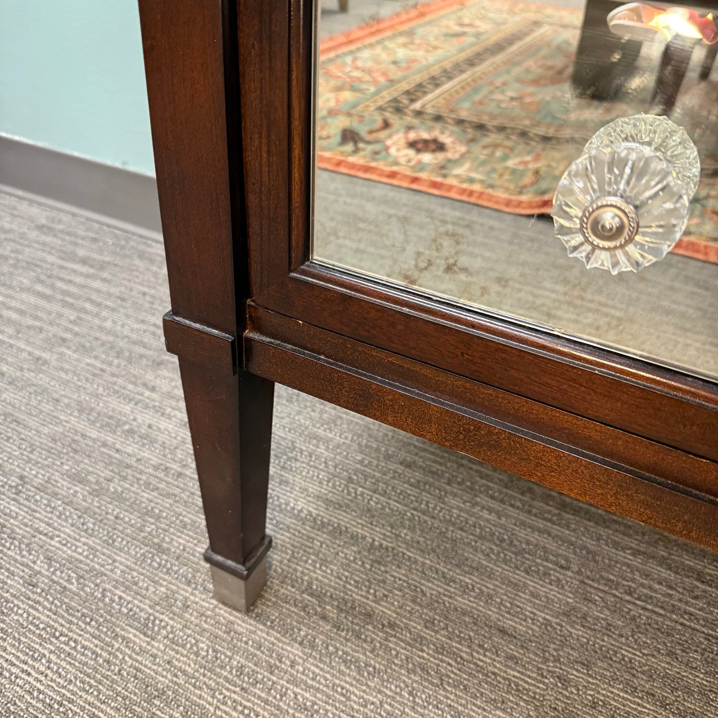 Bassett Wood + Mirror Sideboard