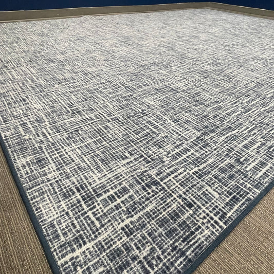 "Linear Cut Pile" Nylon Rug - 9.6" x 13.6"