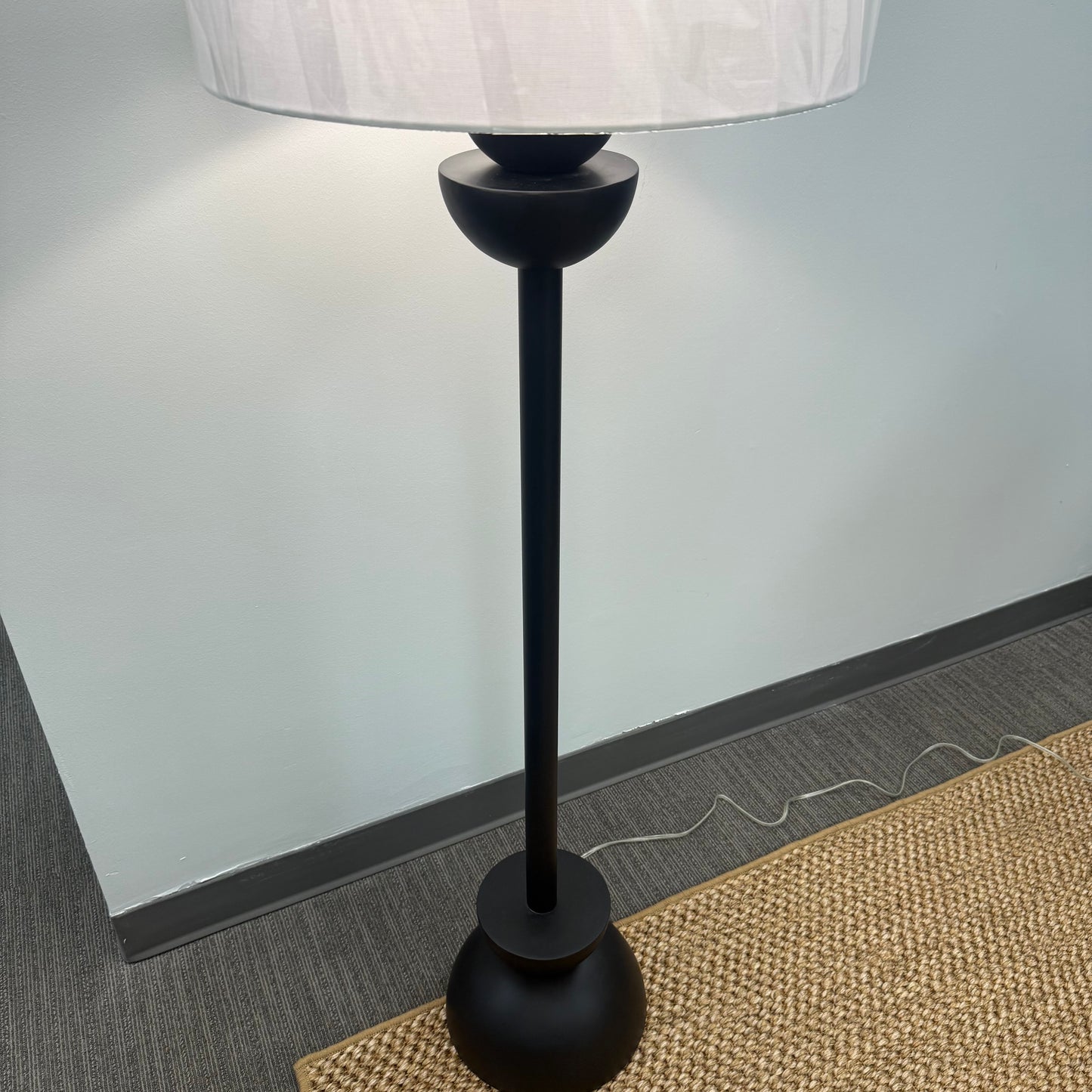 Wildwood Home Black Metal Floor Lamp