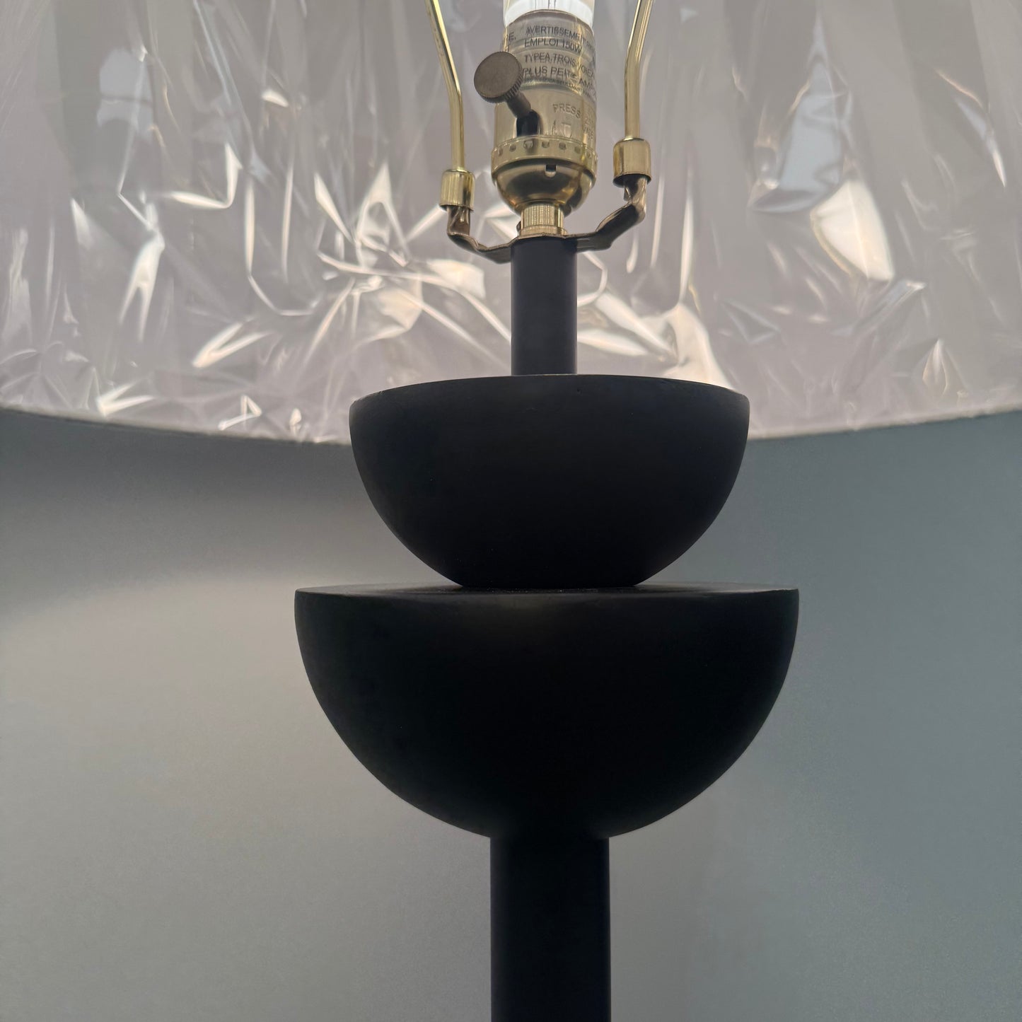 Wildwood Home Black Metal Floor Lamp