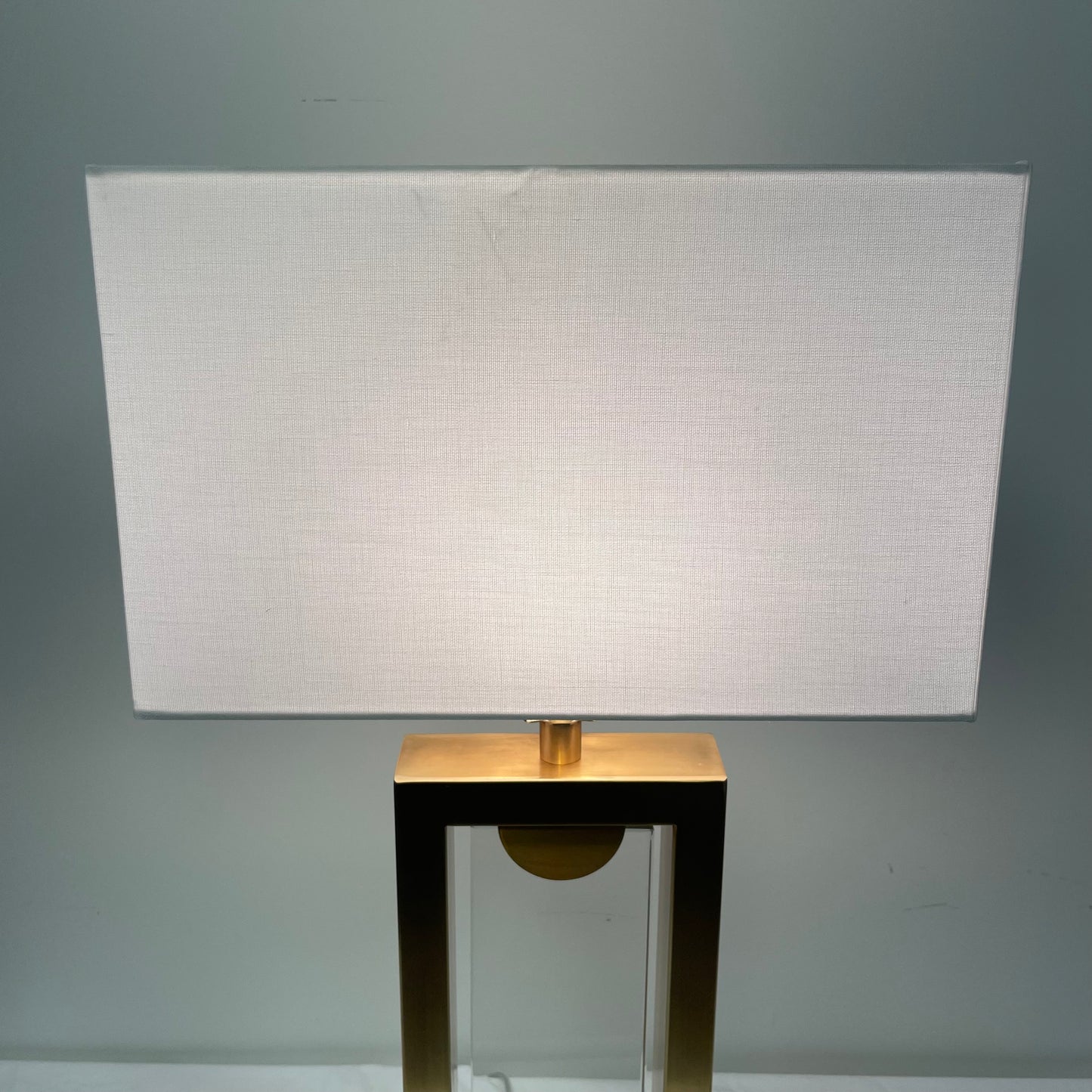 Gold + Acrylic Table Lamp by Chelsea House