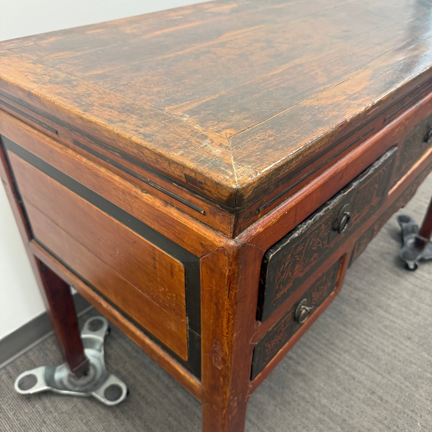Vintage Wooden Console