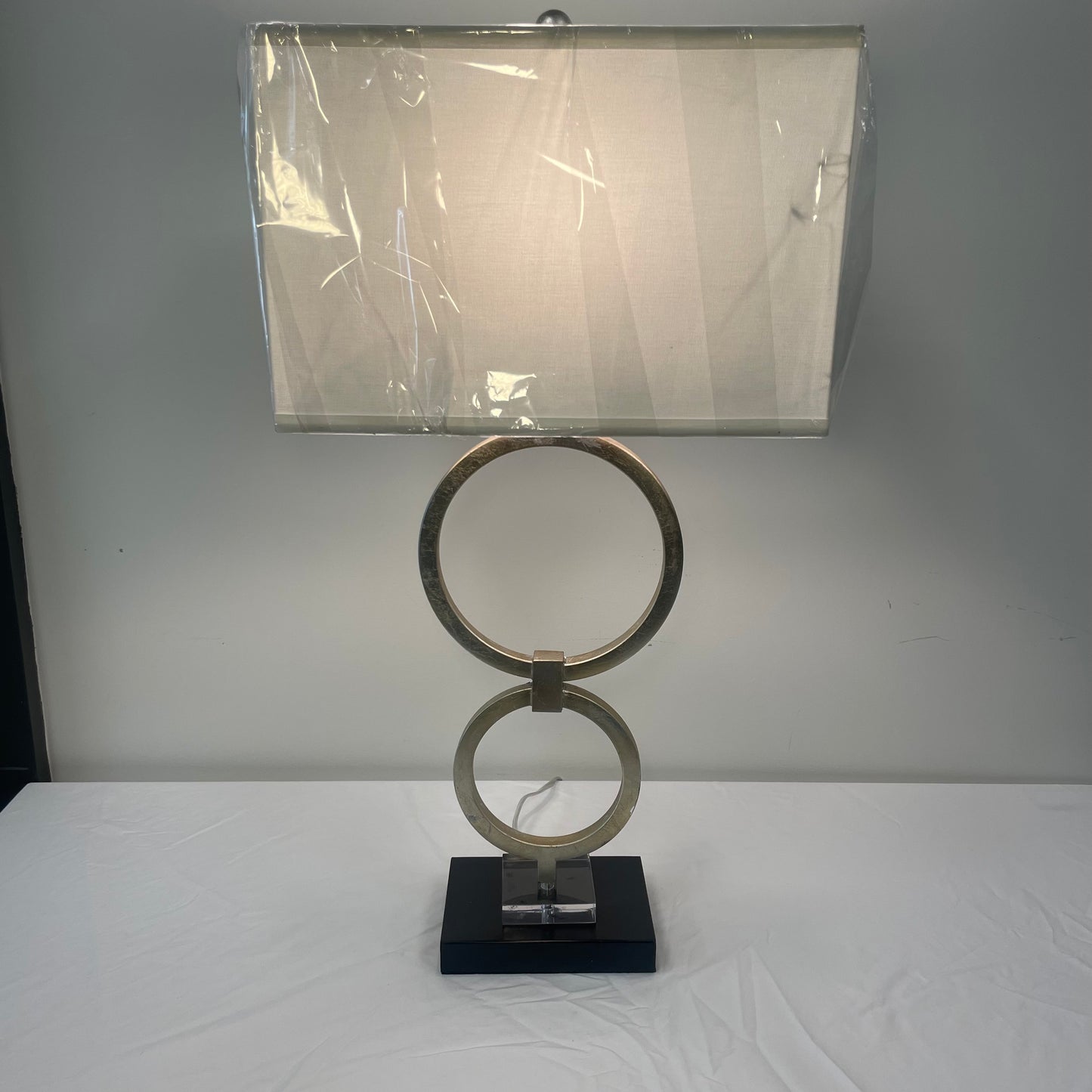 Silver Rings Table Lamp by Chelsea House