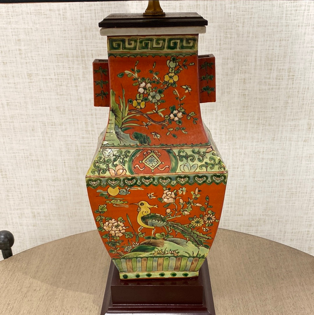 Antique Chinoiserie Lamp