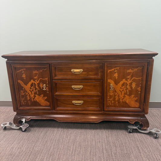 Broyhill Mid Century Chinoiserie Buffet
