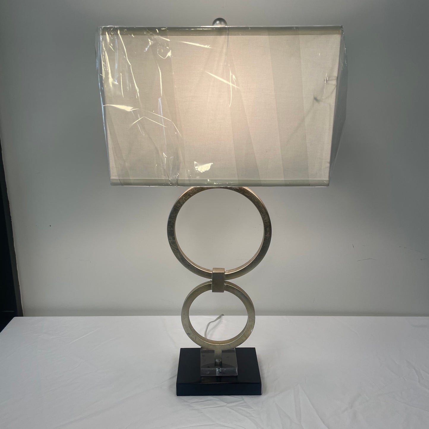 Silver Rings Table Lamp by Chelsea House