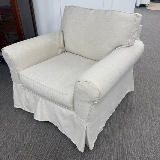Pottery Barn Roll Arm Chair
