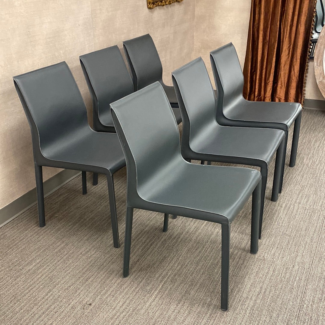 Colter Armless Dining Chair by Nuevo, Set of 6