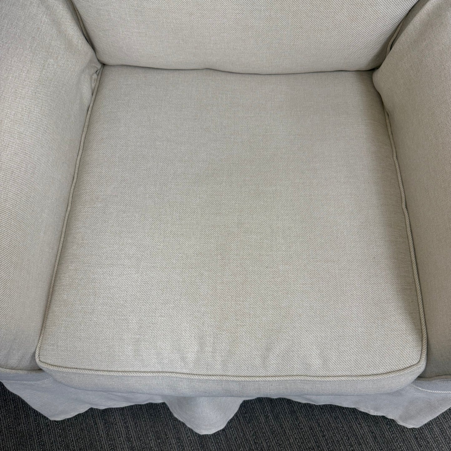 Pottery Barn Roll Arm Chair