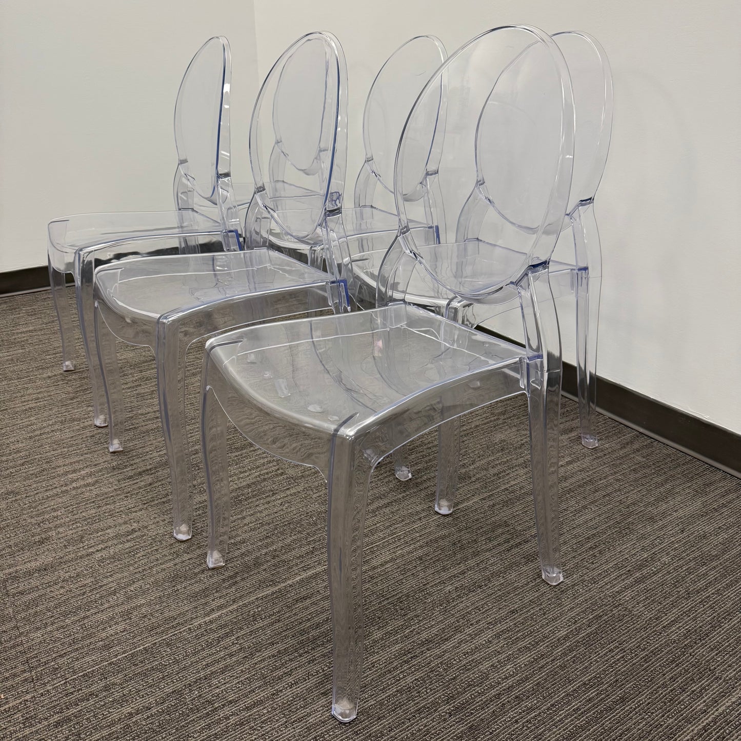 Acrylic Chairs - Set of 6