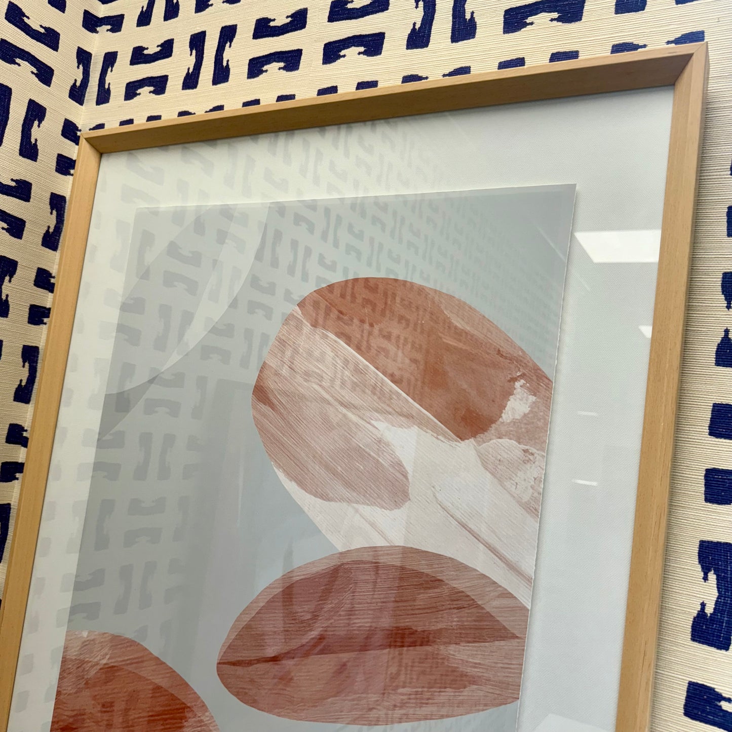 "Fallen Petals I" Framed Print