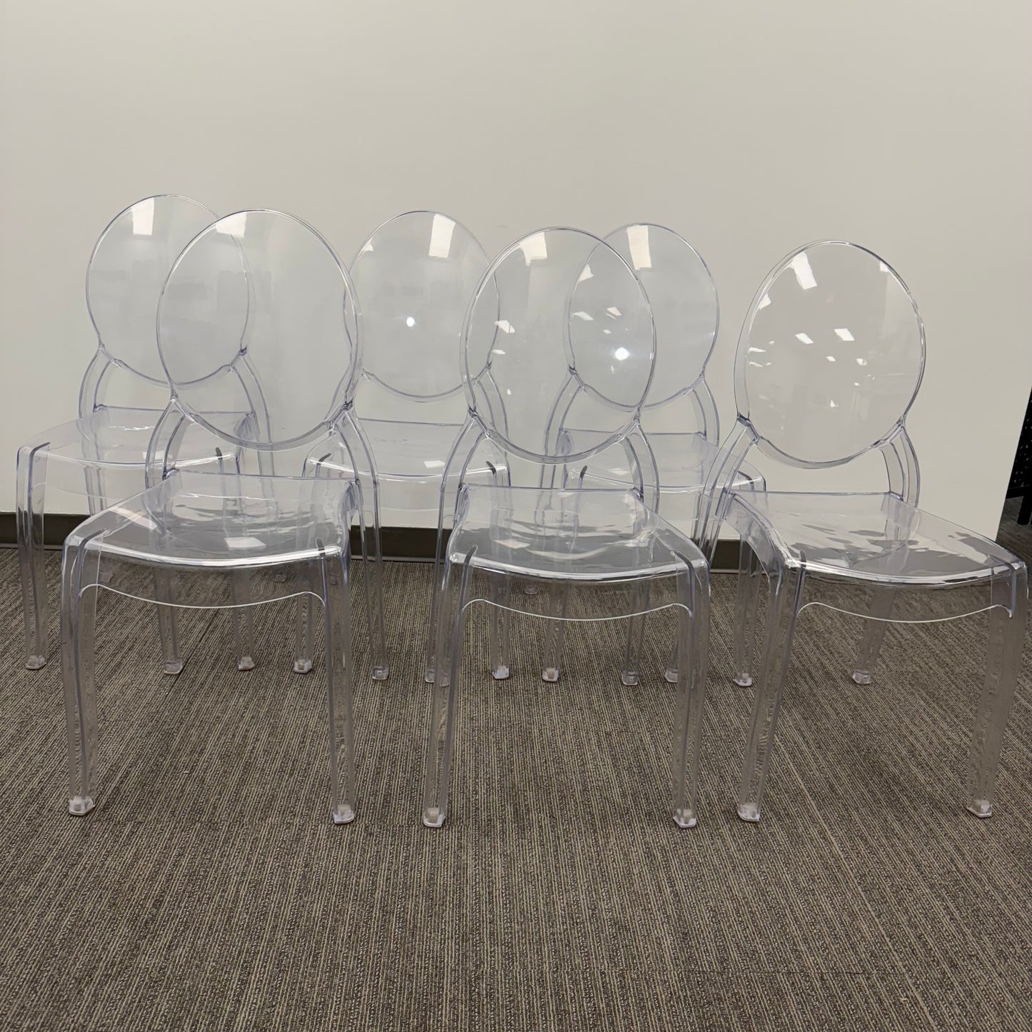 Acrylic Chairs - Set of 6
