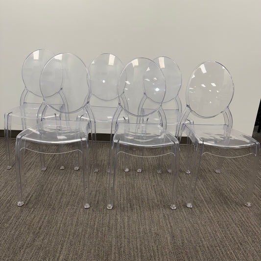 Acrylic Chairs - Set of 6