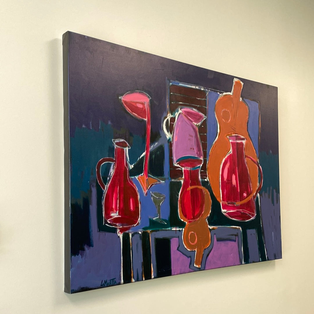 "A Peaceful Evening with Wine and Music" by James LaMantia