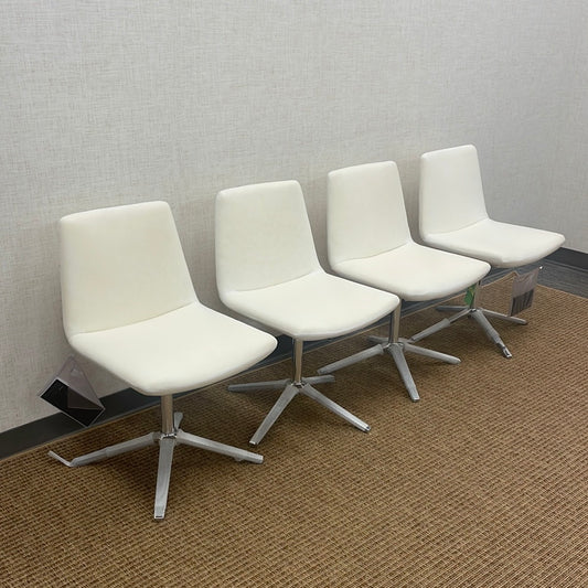 B&B Italia Cosmos Swivel Chairs - Unupholstered