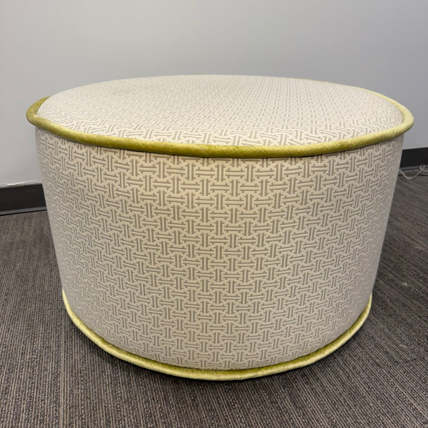 Custom Upholstered Ottoman