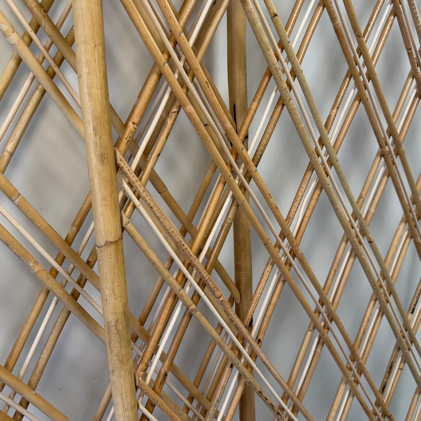 Custom Rattan Panel by Fuller Architectural