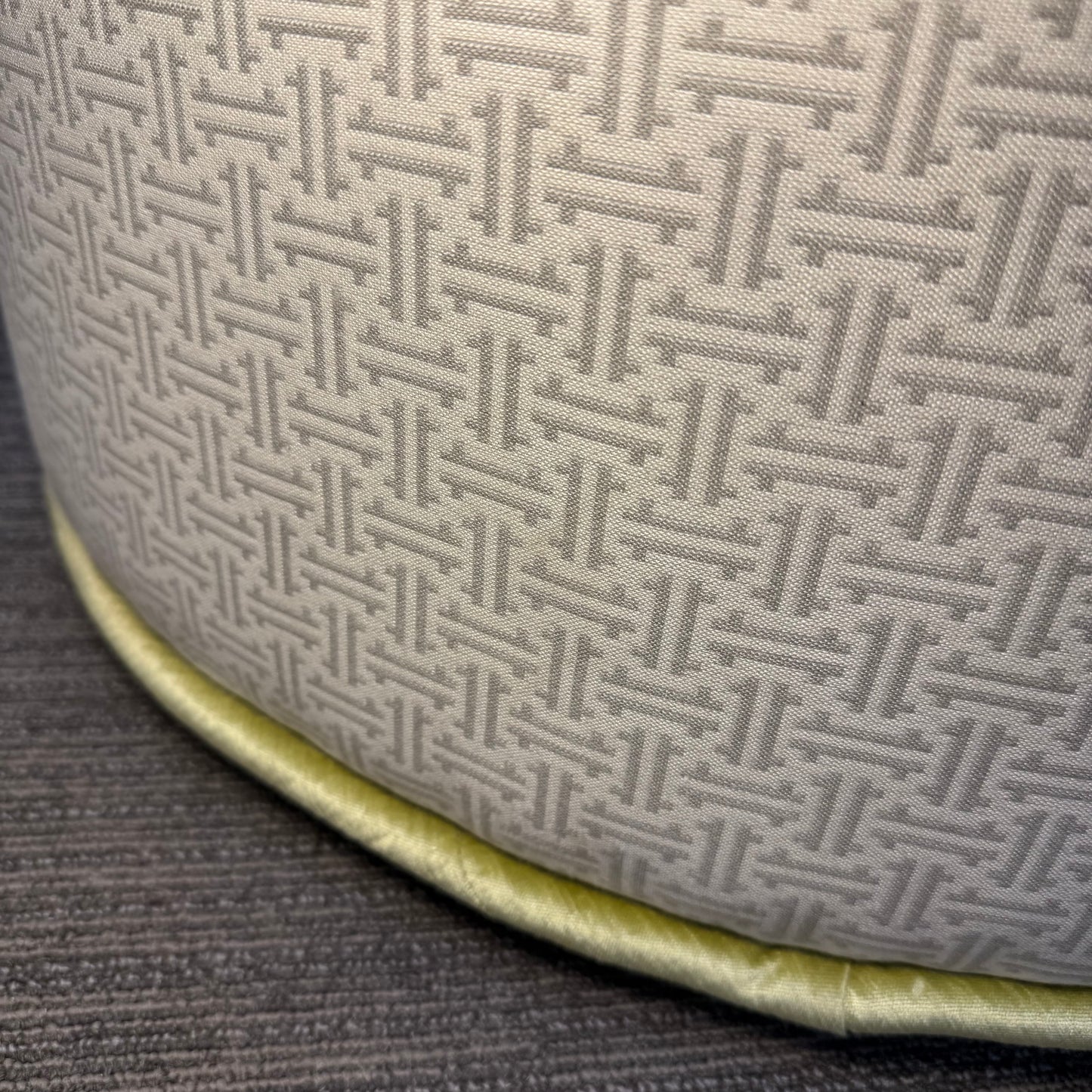 Custom Upholstered Ottoman